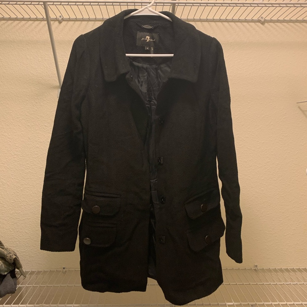 7 For All Mankind Pea Coat